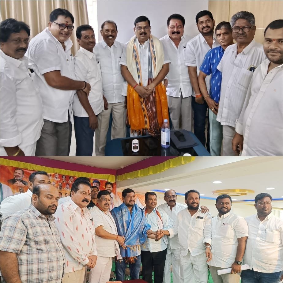 చేనేత సహకార సంఘం ప్రతినిధుల మర్యాదపూర్వక భేటీ: అభివృద్ధికి కృషి చేయాలని ఎమ్మెల్యే పిలుపు